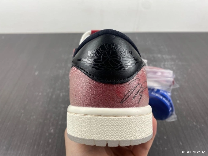 Rep 1 ROOM BLACK' X OG LOW JORDAN AIR FN0432-017 TROPHY 'RED 0711